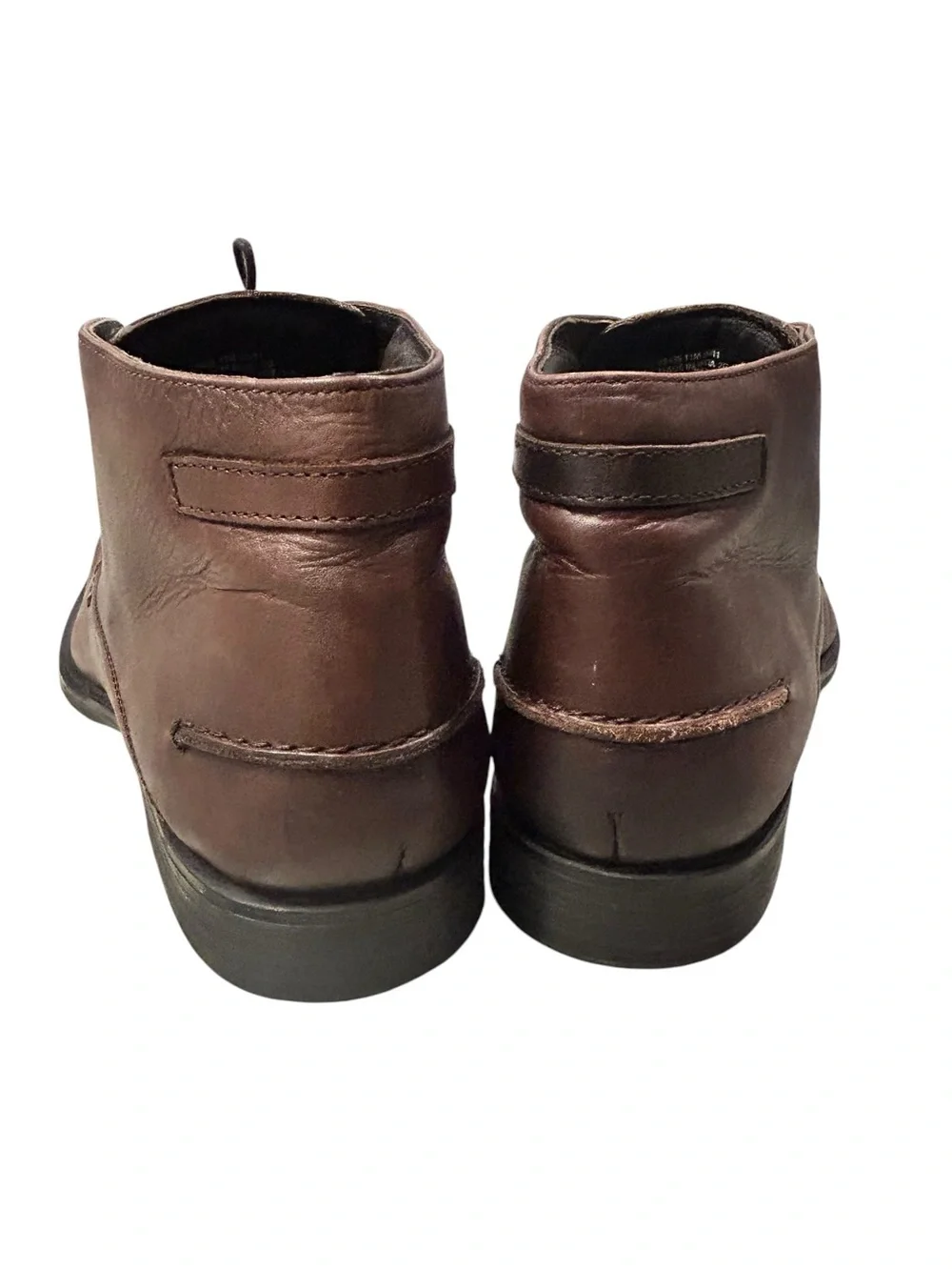 Bostonian Mid Lace Up Cukka Leather Boots Men’s 11 Casual Business Men’s